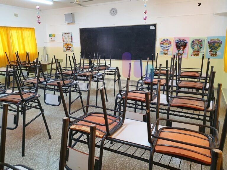 sala de clases vacía