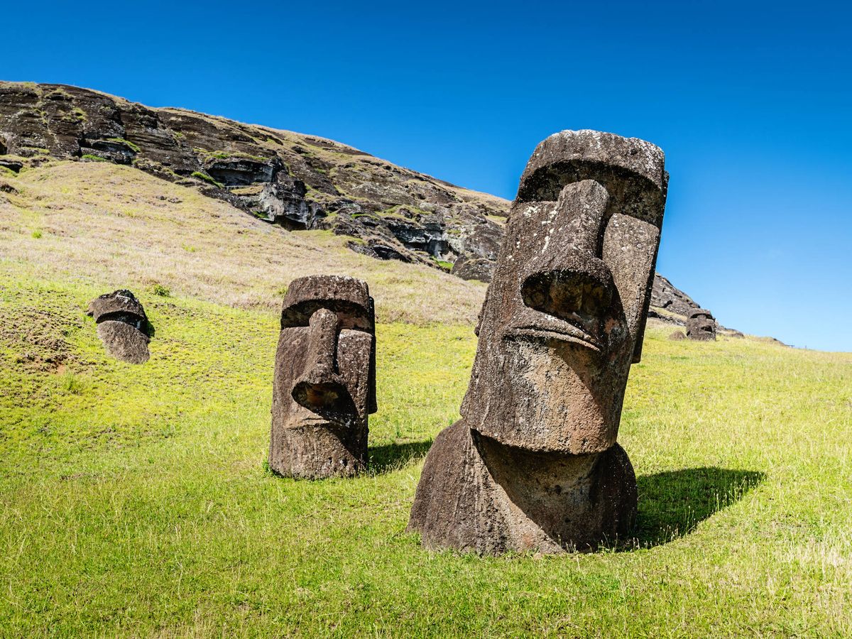 Imagen de momia de Isla de Pascua